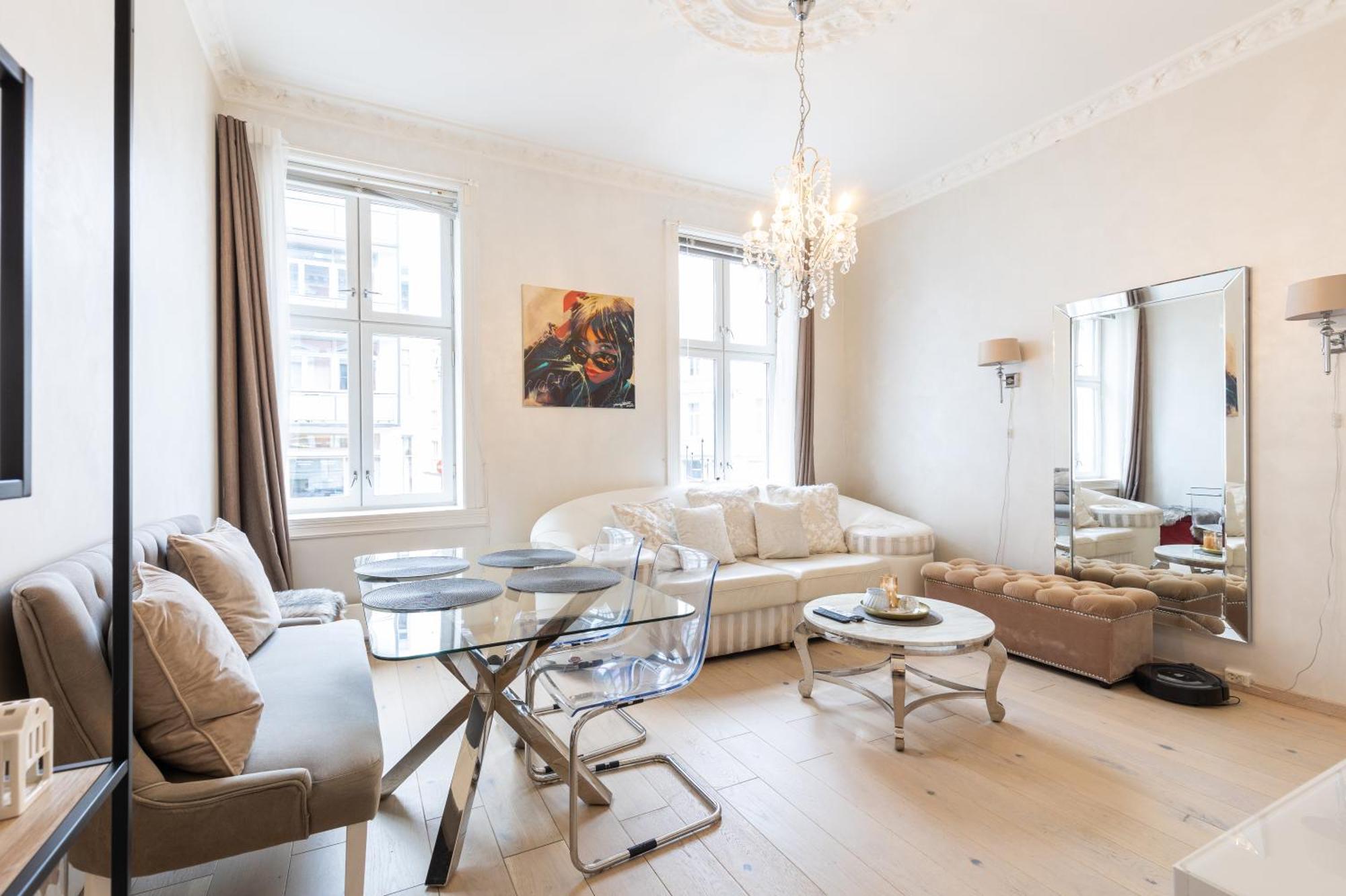 Royal Neighbourhood Elegant Flat In Central 오슬로 외부 사진
